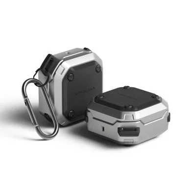 VRS Design Galaxy Buds 2 PRO / Buds 2 / Pro / Live Case Active - Light Silver